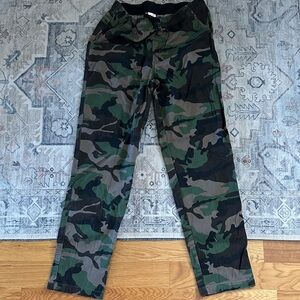 Wonder Nation Green Camouflage Pants